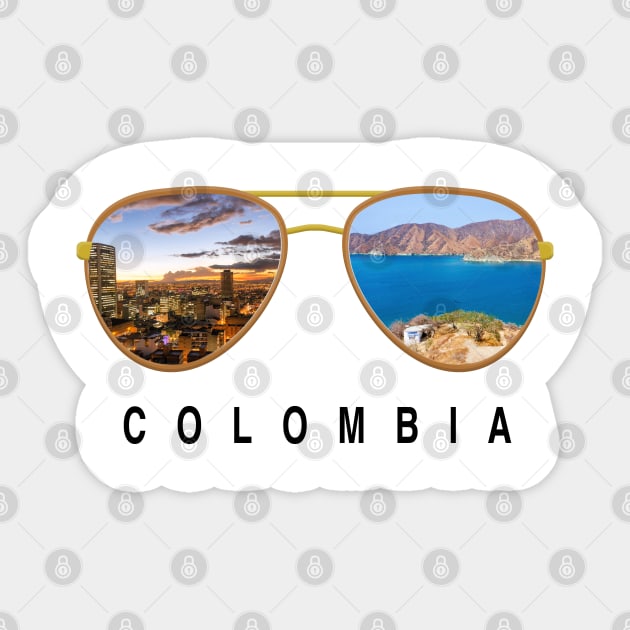Colombia   sunglasses Sticker by JayD World